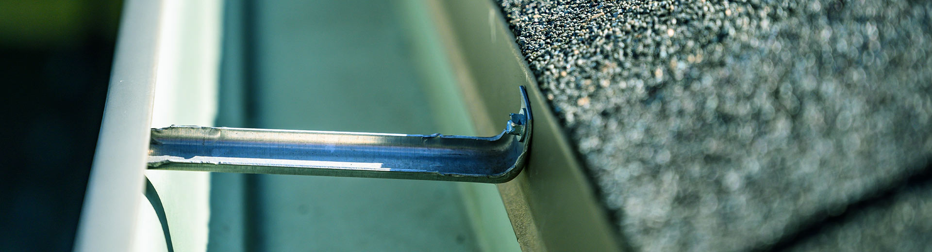 close up of a gutters screw waynesville nc